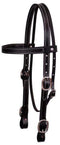 Showman Showman Leather Draft Size Headstall