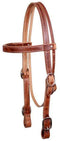 Showman Showman Leather Draft Size Headstall