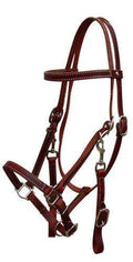 Showman Showman Leather Halter Bridle Combo