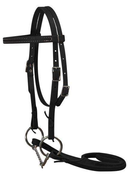 Showman Showman Leather Pony Headstall