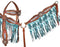 Showman Showman "Light as a Feather" Fringe Headstall Set