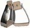 Showman Showman Light Weight Angled Aluminum Roper Stirrups