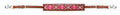 Showman Showman Medium Leather Wither Strap With Beaded Inlay
