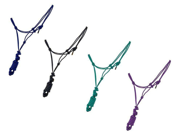 Showman Showman Medium to Large PONY Size Adjustable Cowboy Knot Halter