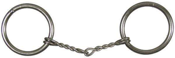Showman Showman Mini Nickel Plated O Ring Snaffle Bit