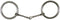 Showman Showman Mini Nickel Plated O Ring Snaffle Bit