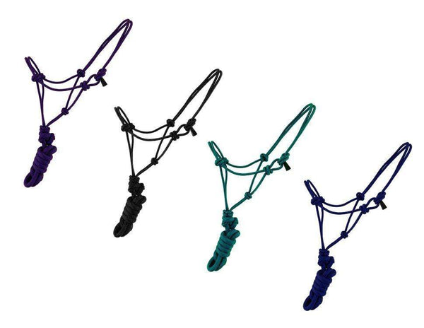Showman Showman Mini/Small PONY Size Adjustable Cowboy Knot Halter