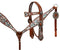 Showman Showman Multi Color Navajo Diamond Print Headstall Set