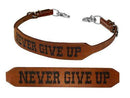 Showman Showman Never Give Up Branded Wither Strap