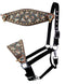 Showman Showman Nylon Bronc Halter with Painted Southwest Design Cowskull