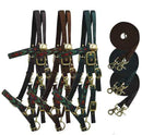 Showman Showman Nylon Halter Bridle Combo