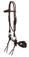Showman Showman Oiled Harness Leather Headstall