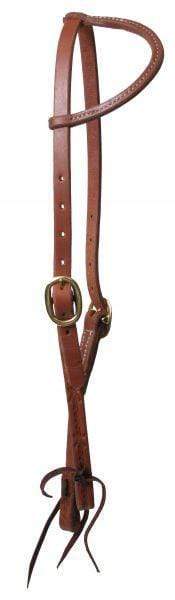 Showman Showman Oiled Harness Leather One Ear Headstall