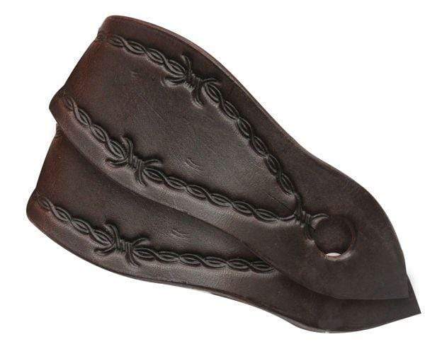 Showman Showman Oiled Harness Leather Slobber Straps