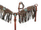 Showman Showman PONY SIZE Bejeweled Metallic Leopard Print Headstall Set