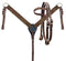 Showman Showman PONY SIZE Nylon Headstall Set With Leopard Print Design