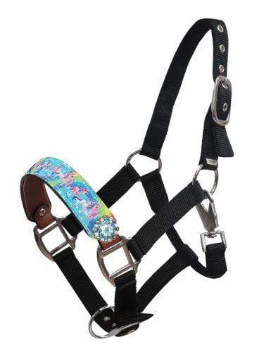 Showman Showman PONY SIZE "Rainbow Pony" Halter