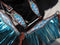Showman Showman PONY SIZE Rainbow Unicorn Print Headstall Set