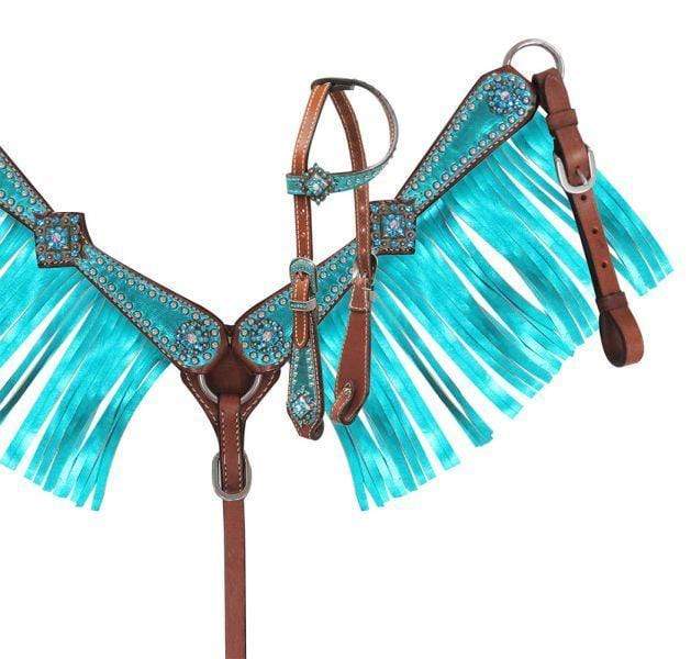 Showman Showman Pony Size Single Ear Headstall Set