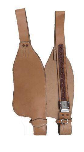 Showman Showman PONY/YOUTH Smooth Leather Replacement Fenders