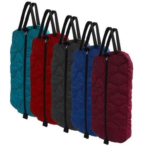 Showman Showman Quilted Nylon Bridle Bag With Zipper Front