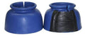 Showman Showman Rubber Bell Boots with Double Velcro Closure