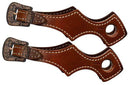 Showman Showman Scalloped Slobber Straps With Antique Buckles