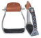 Showman Showman Shimmering Navajo Print Stirrup