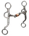 Showman Showman Stainless Steel Argentine Snaffle Bit With Copper Roller
