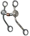 Showman Showman Stainless Steel Bit With Roller Mouth Piece