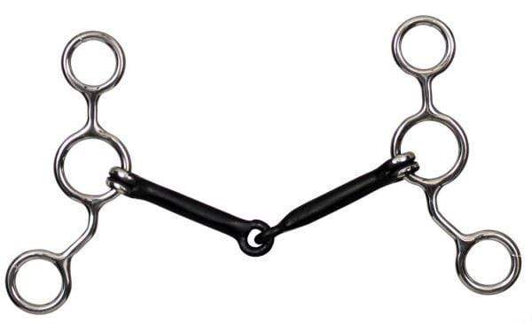 Showman Showman Stainless Steel JR Cow-Horse Bit