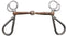 Showman Showman Stainless Steel Snaffle Bit With 5" Copper Mouth