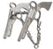 Showman Showman Stainless Steel Snaffle Pistol Bit
