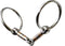 Showman Showman Stainless Steel Snaffle with Copper and Stainless Rollers