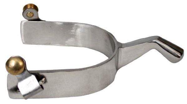Showman Showman Stainless Steel Spur With Blunt End