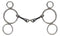 Showman Showman Stainless Steel Wonder Bit With Sweet Iron Twisted Mouth And Dog Bone