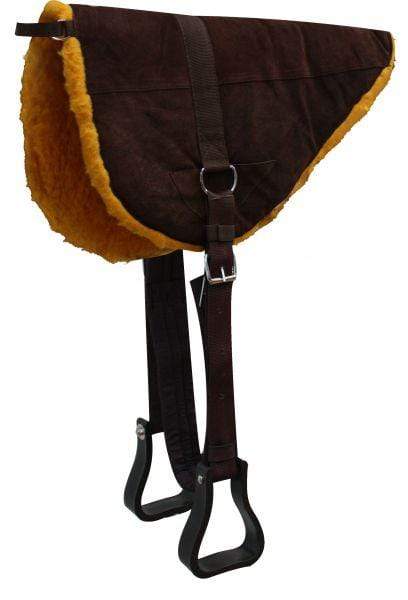 Showman Showman Suede Leather Bareback Pad
