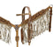 Showman Showman Tan Suede Fringe Headstall Set