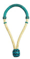 Showman Showman Teal And Brown Rawhide Core Bosal
