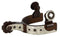 Showman Showman Toddler Antique Brown Show Spurs