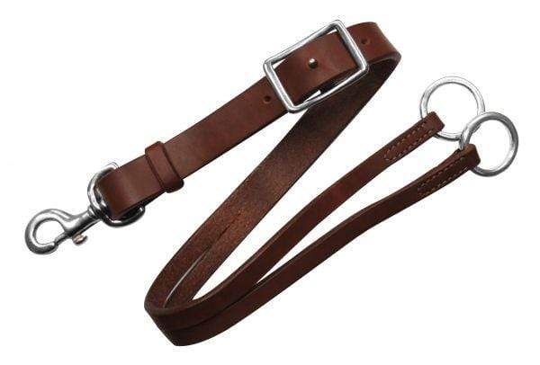Showman Showman Training Fork Made Of American Oiled Harness Leather