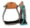 Showman Showman "Trust Your Horse" Barrel Racer Print Stirrups