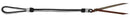 Showman Showman Two Tone Braided Nylon Quirt With Leather Popper