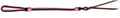 Showman Showman Two Tone Braided Nylon Quirt With Leather Popper
