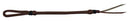 Showman Showman Two Tone Braided Nylon Quirt With Leather Popper