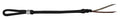 Showman Showman Two Tone Braided Nylon Quirt With Leather Popper