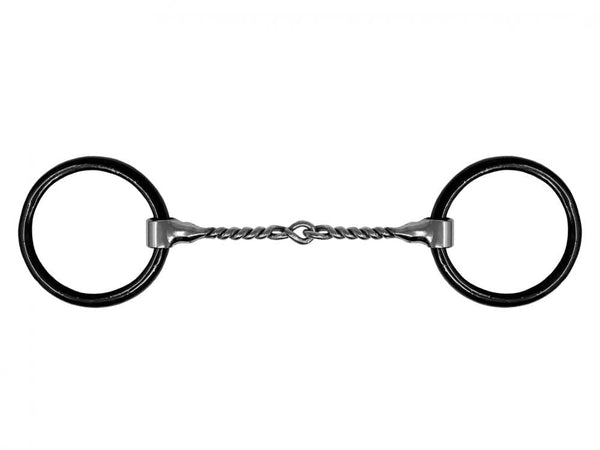 Showman Showman Weighted Loose Ring Stainless Steel Wire Mouth Bit