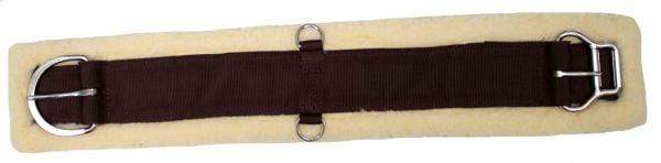 Showman Showman Western Double Roller Fleece Cinch