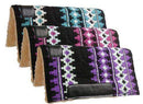 Showman Showman Woven Wool Top Pad With Fleece Bottom