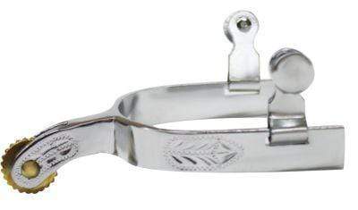 Showman Showman Youth Chrome Plated Spurs